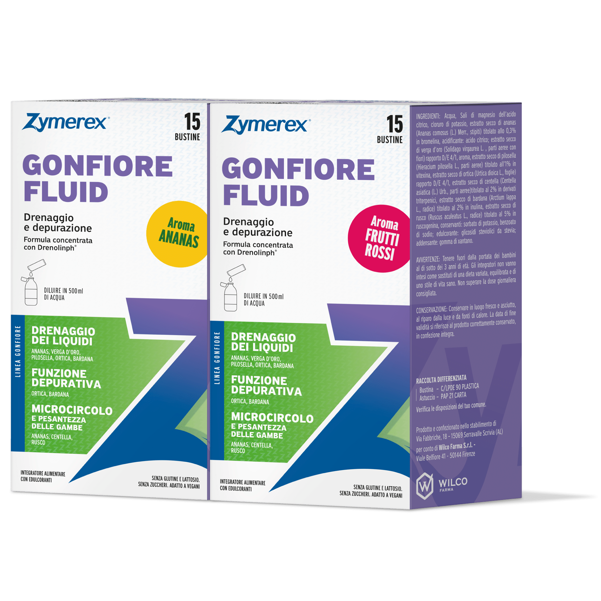 zymerex gonfiore fluid