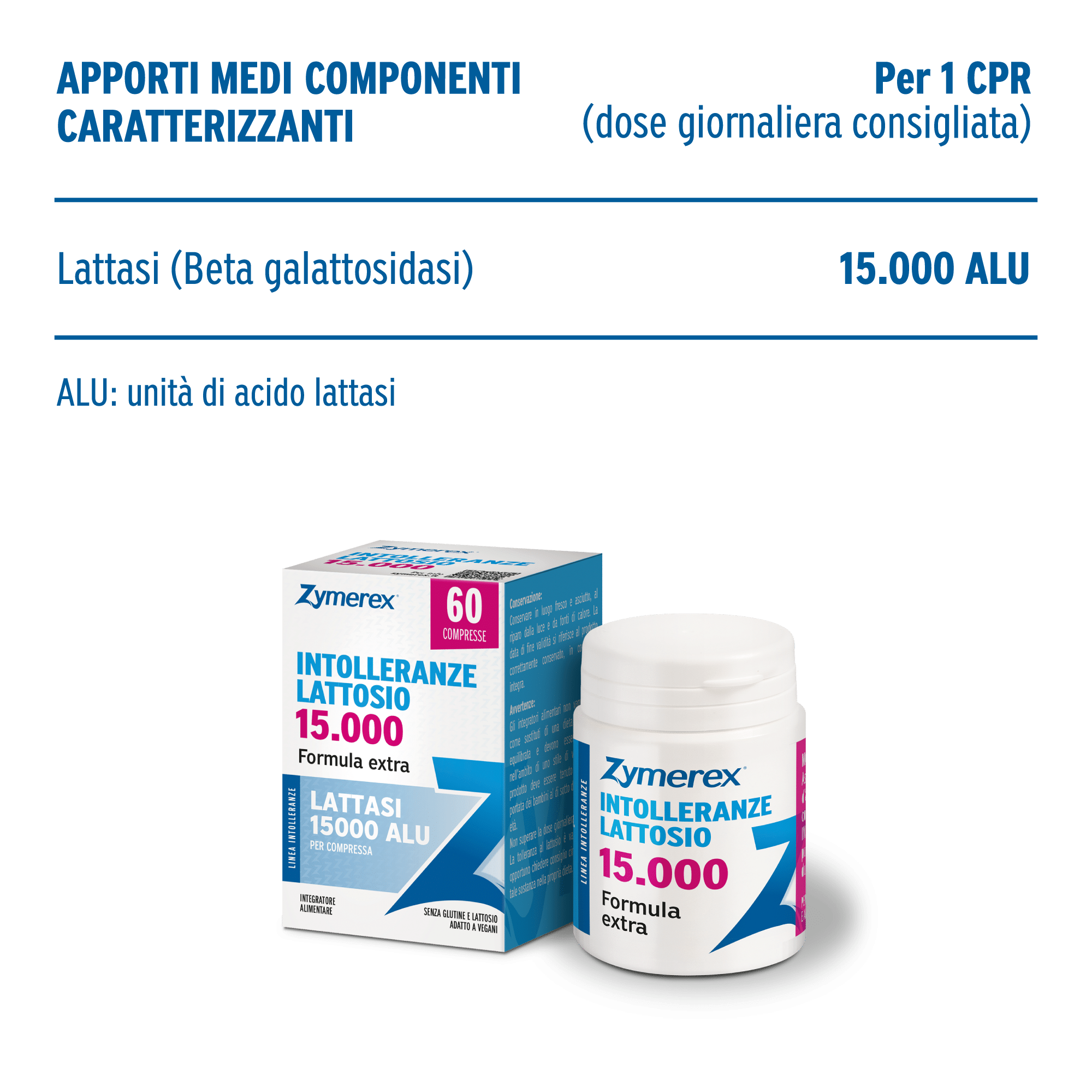 zymerex intolleranze lattosio 15.000