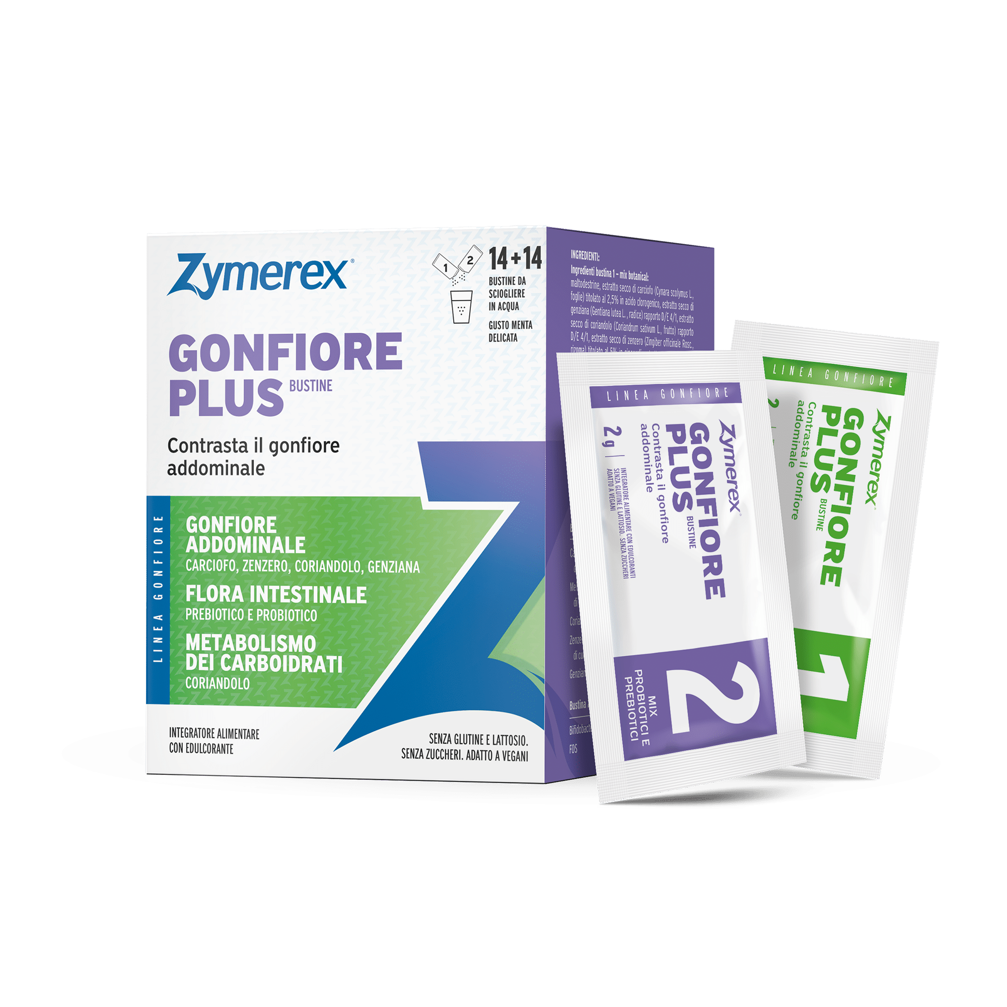 zymerex gonfiore plus bustine